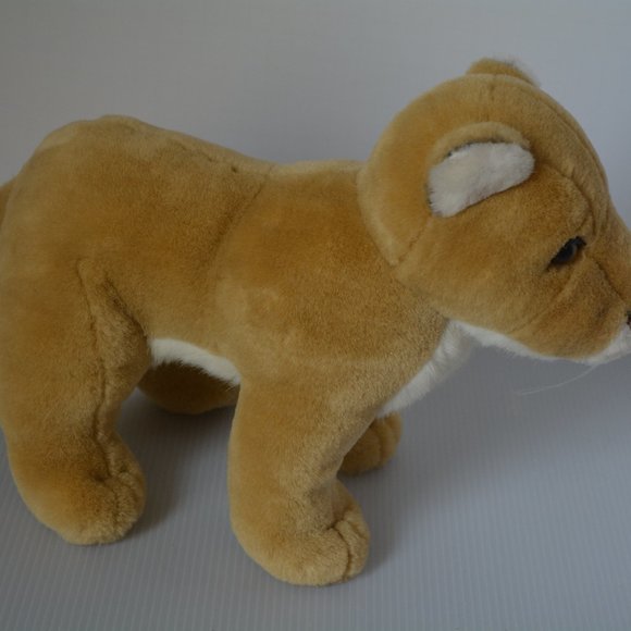 VTG Paul E Sernau Inc. Lion Cub Plush Stuffed Animal Soft Toy Lovey 13" - Picture 1 of 10